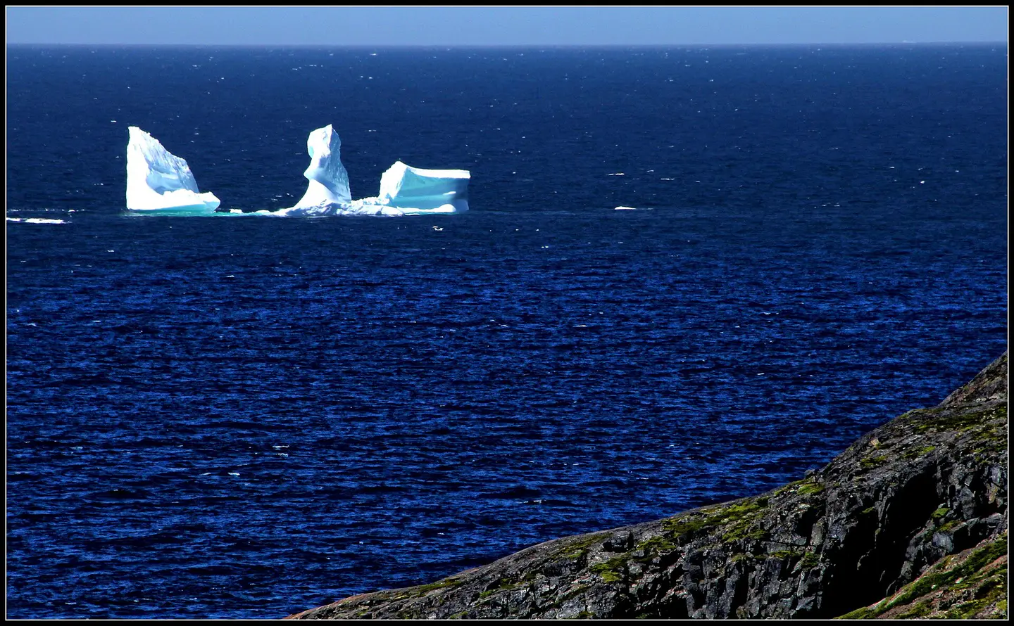 Icebergs au large de Fogo Head — Fogo et Twillingate