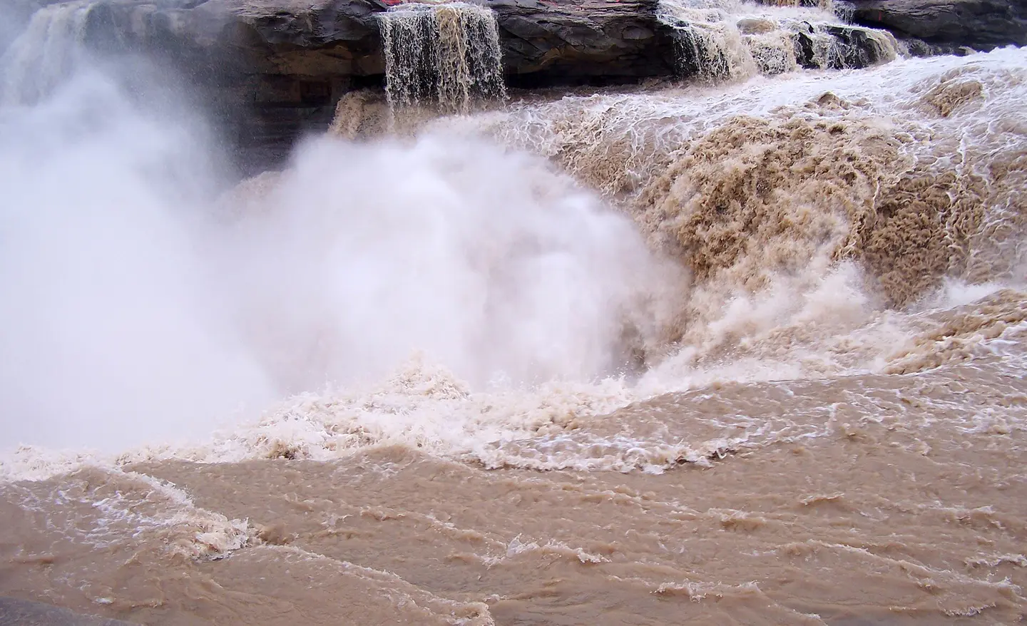 Yellow River Hukou - Linfen et chute de Hukou