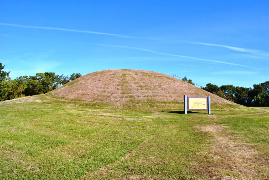 Emerald Mound - Natchez et Trace Parkway