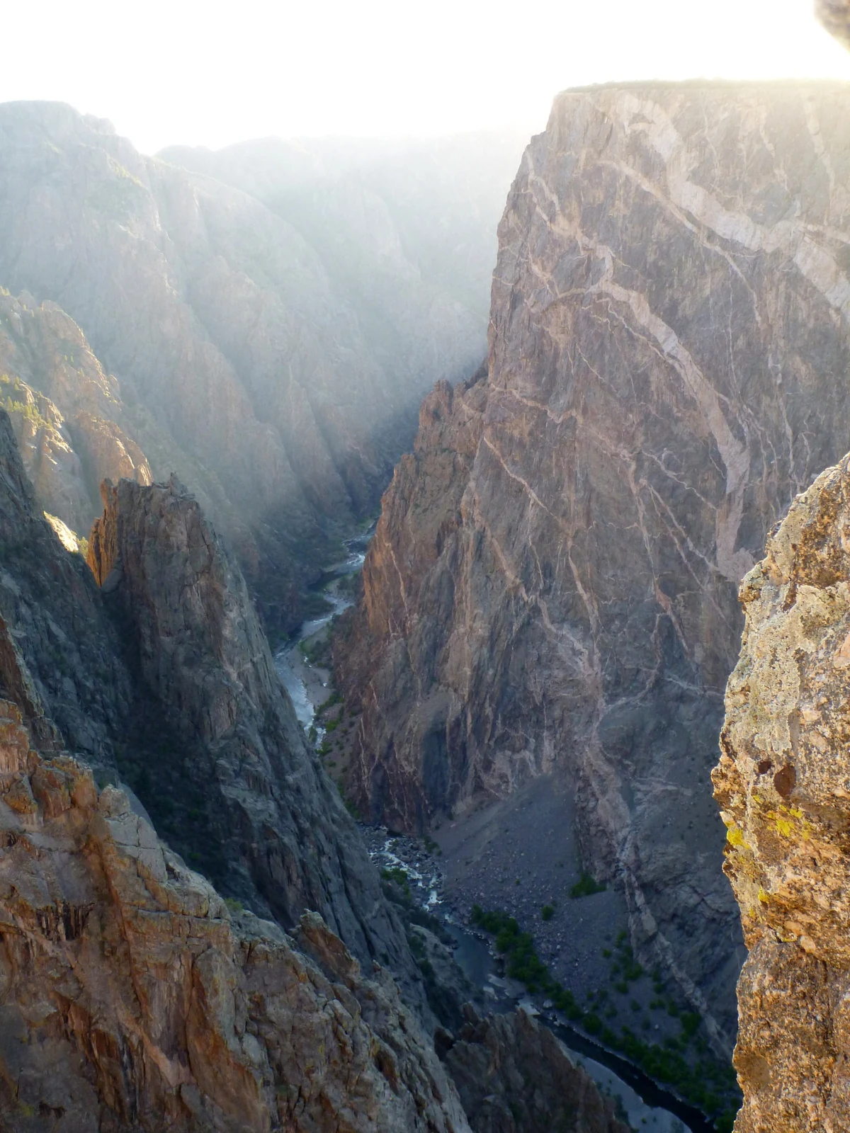 The Painted Wall in Black Canyon