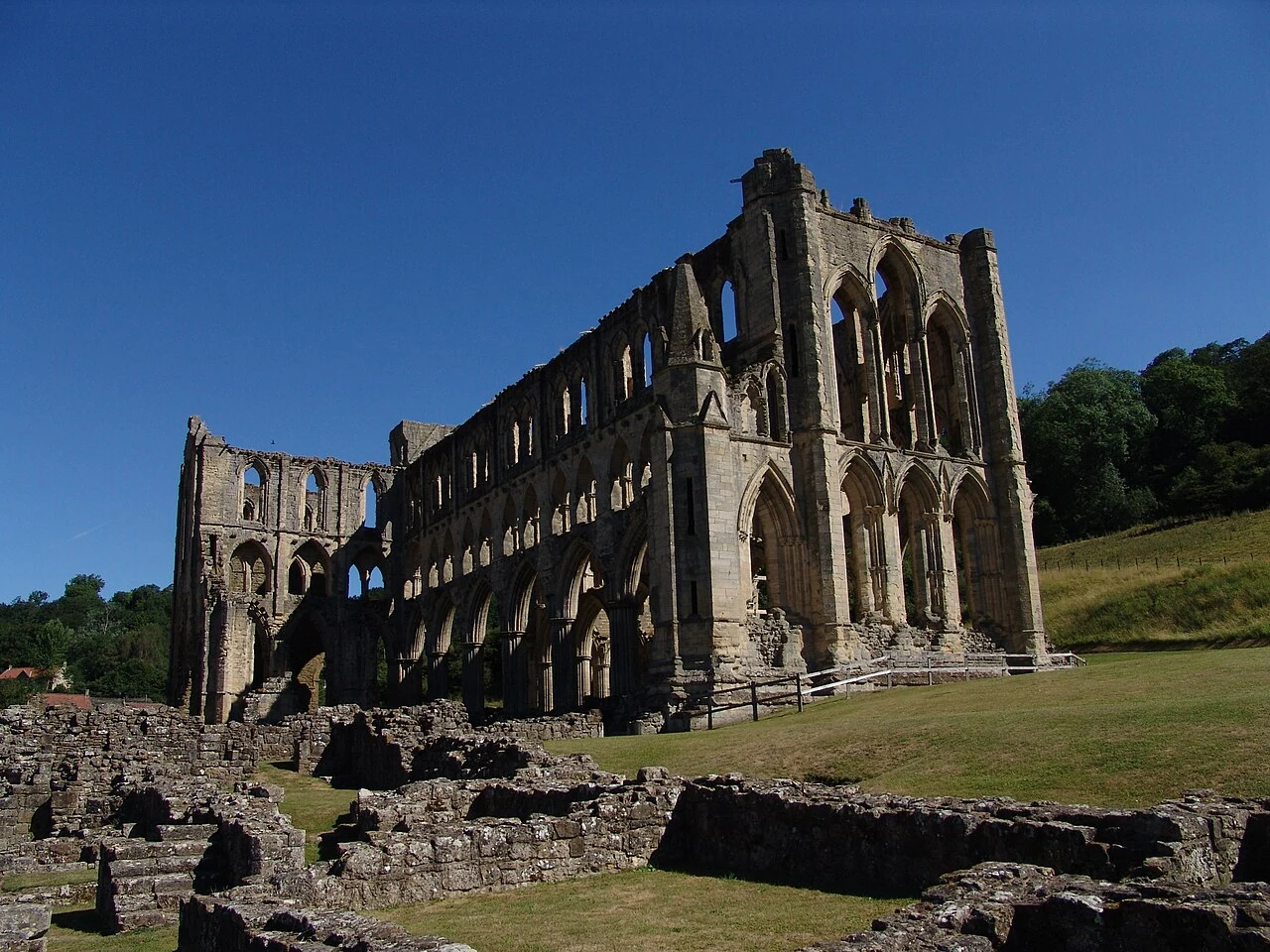 Les ruines de l’abbaye de Rievaulx