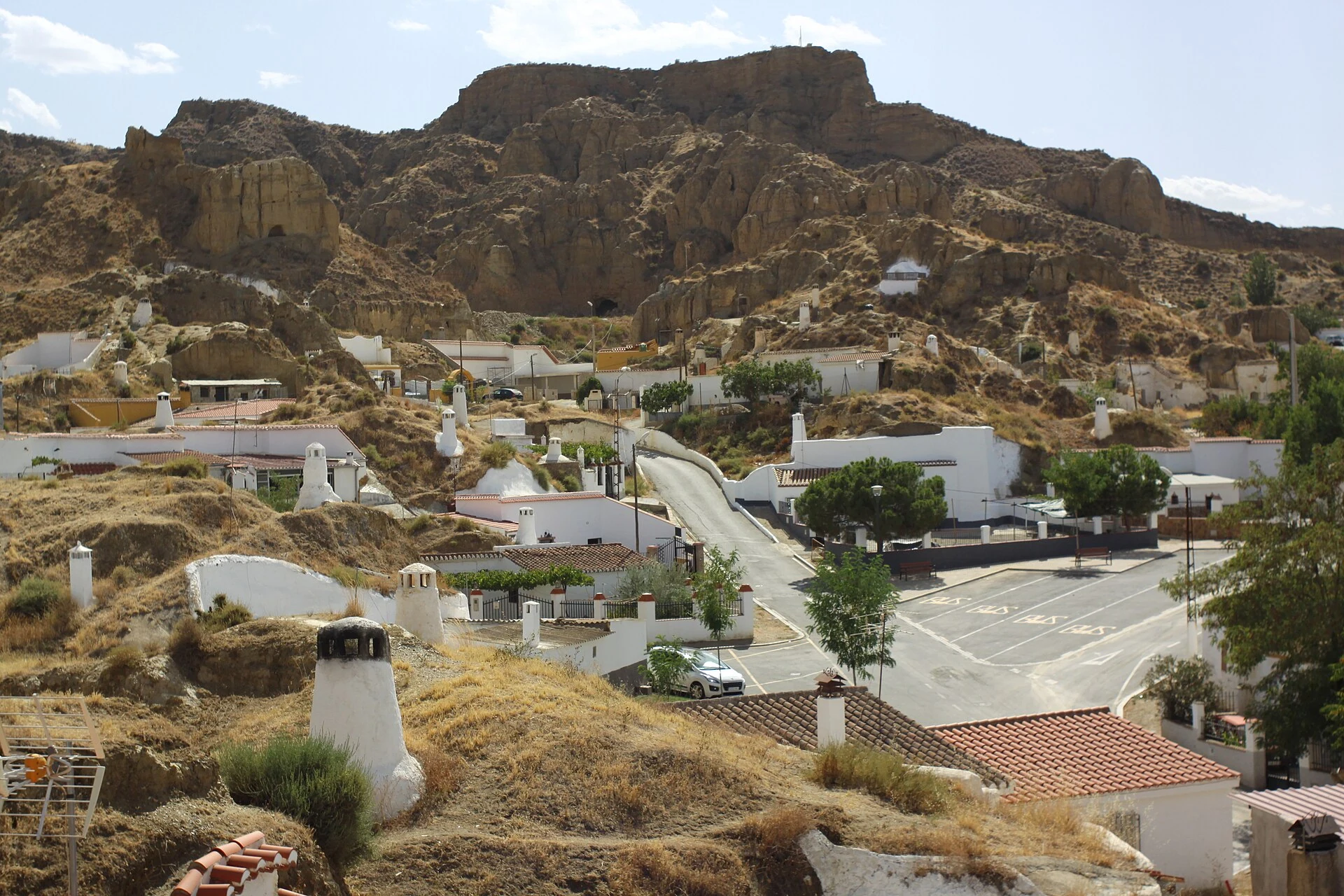 Les maisons troglodytiques de Guadix