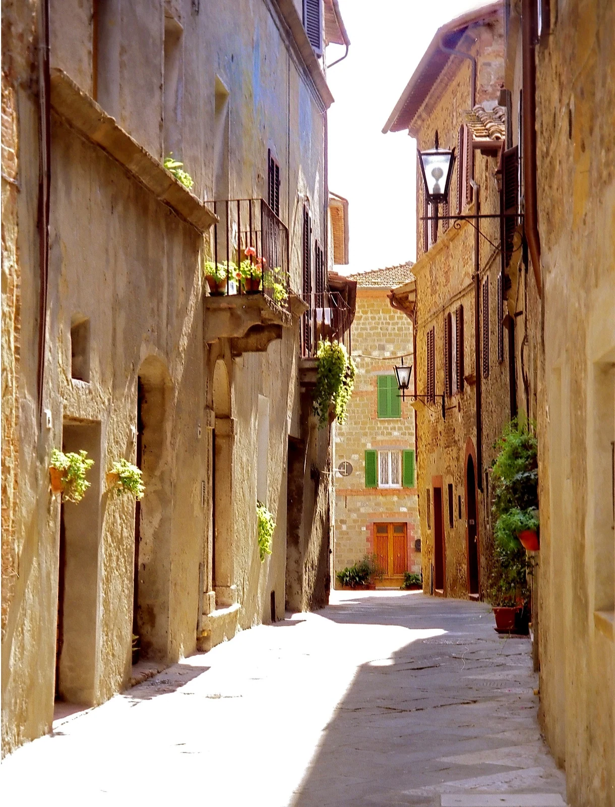 Las calles de Pienza