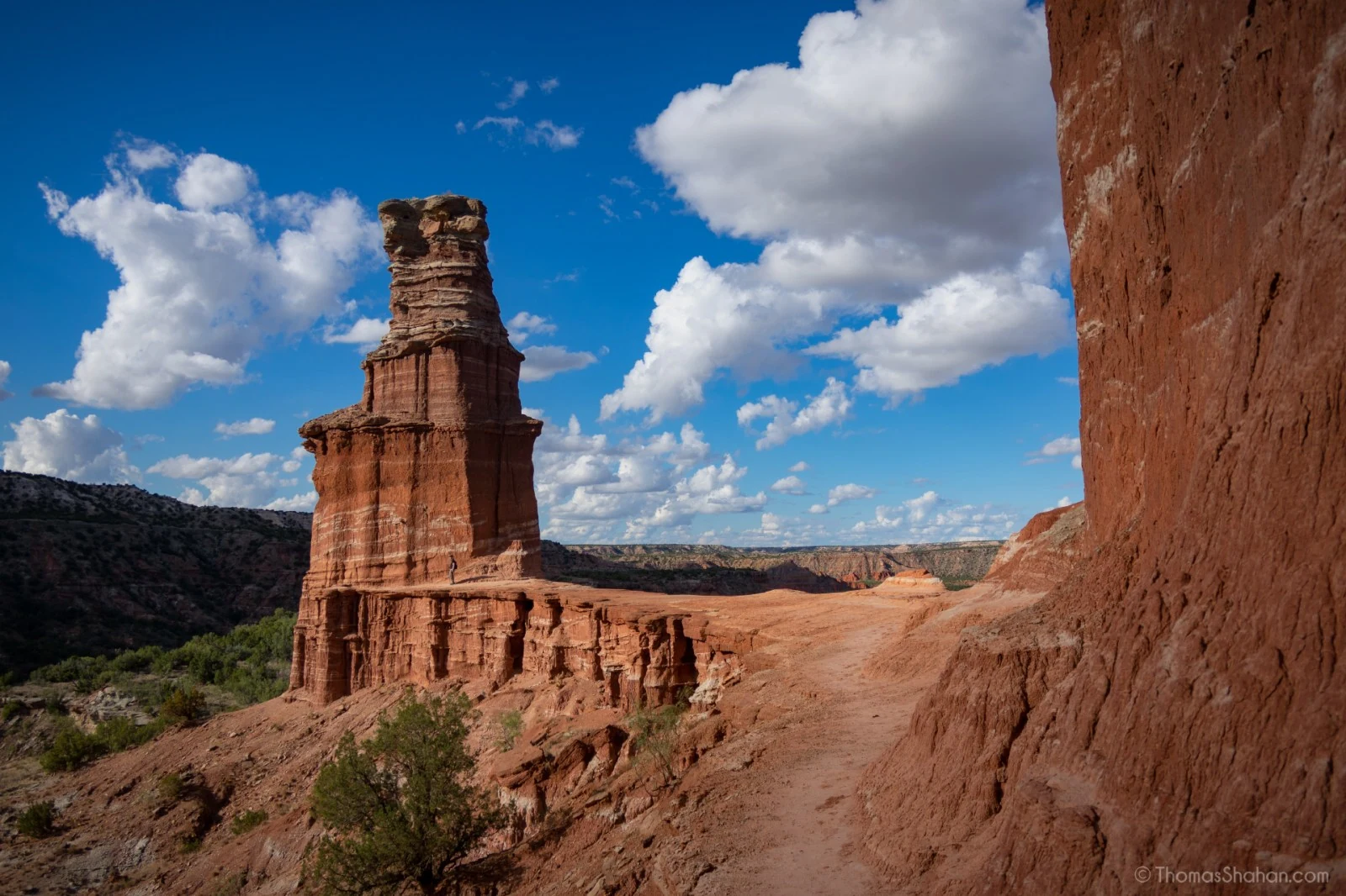 The rock formations of Palo Duro