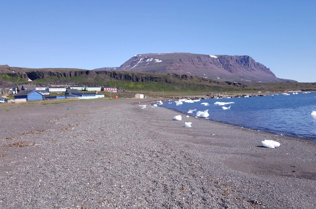 Le littoral arctique de l’île de Disko