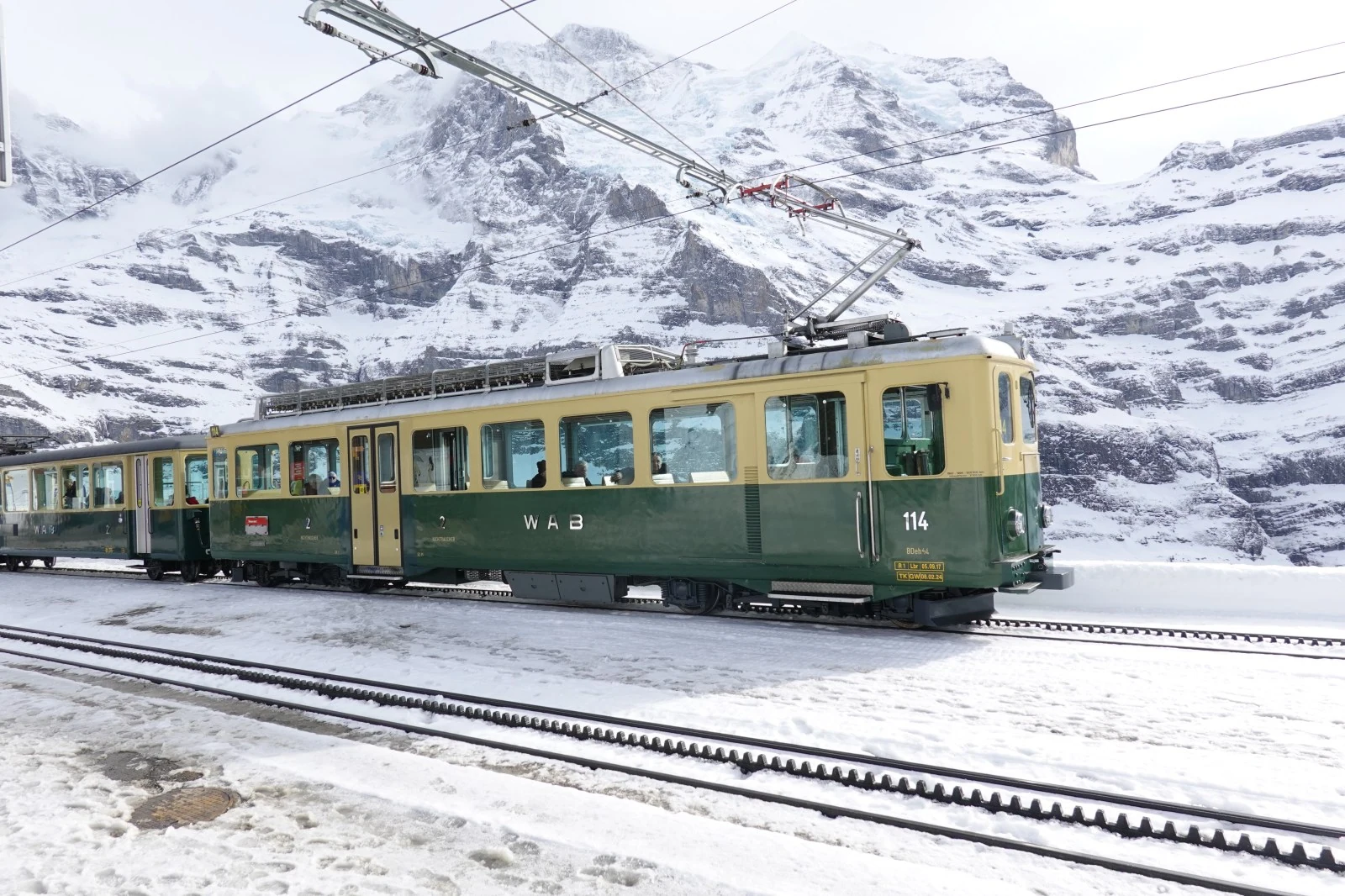 The Wengernalp train