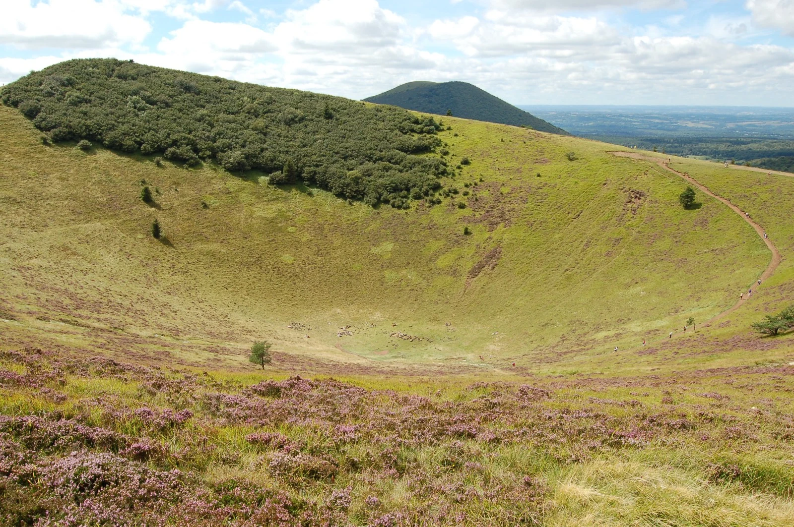 Le cratère du puy Pariou
