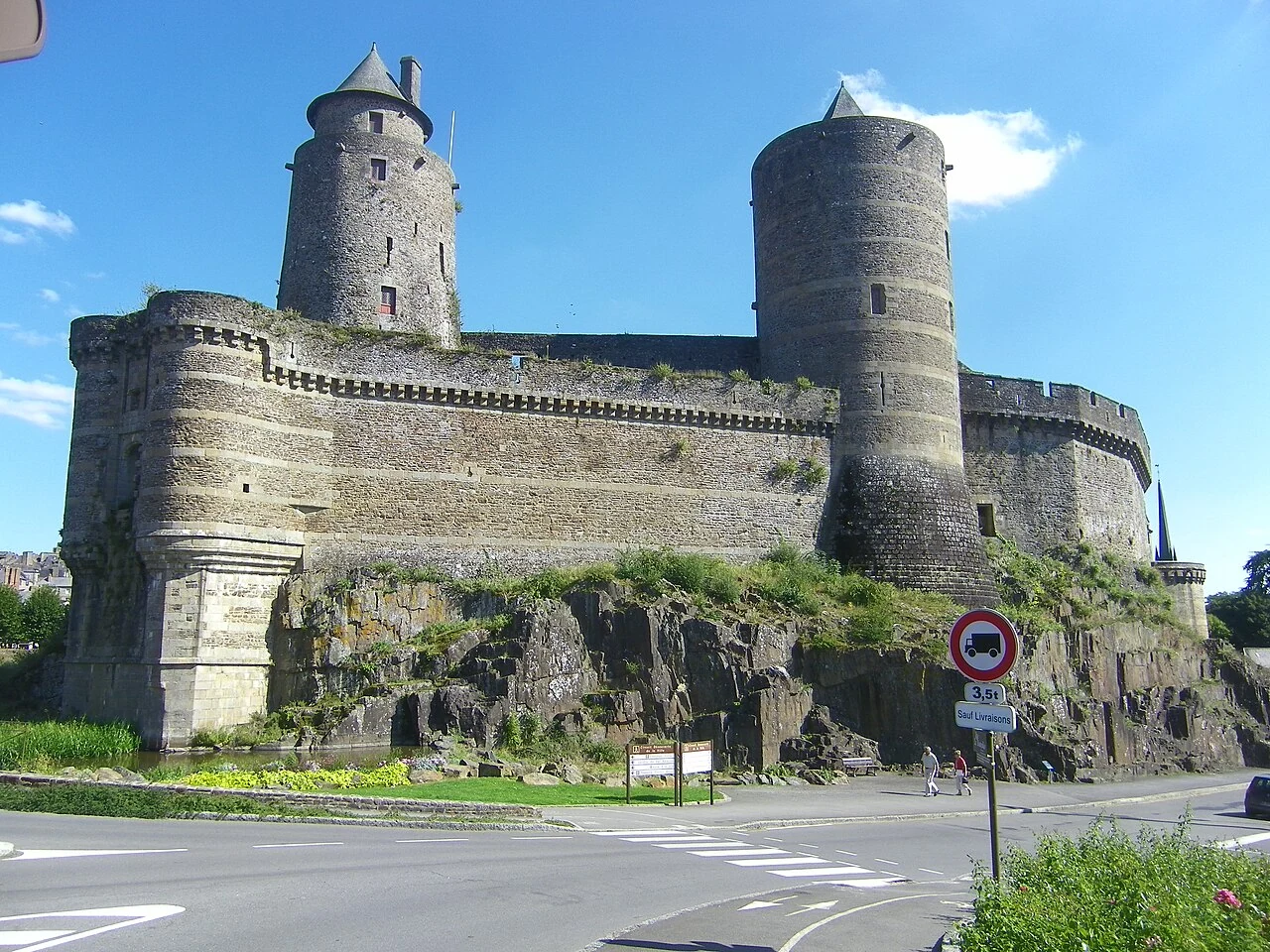 Les tours du château de Fougères