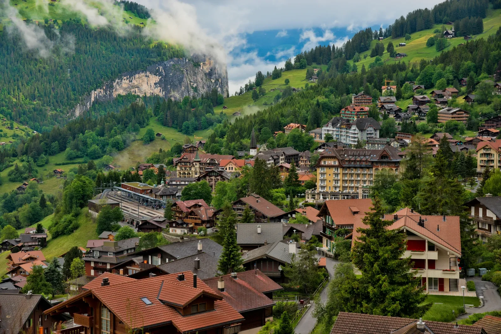 Le village de Wengen