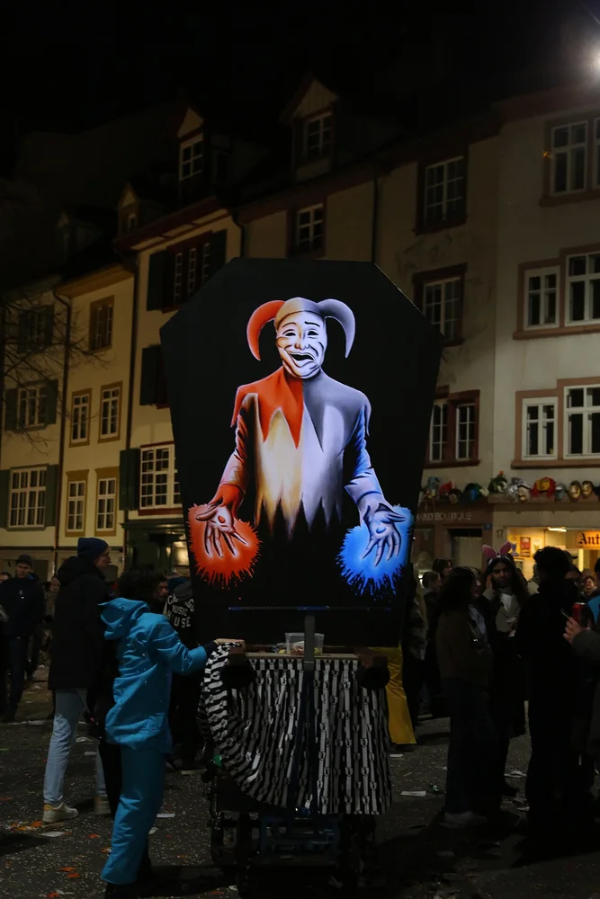 Lantern at night - Basler Fasnacht 2024