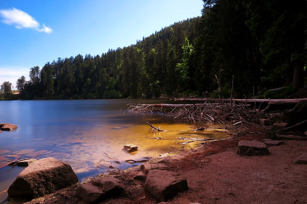 Mummelsee - view from the trail