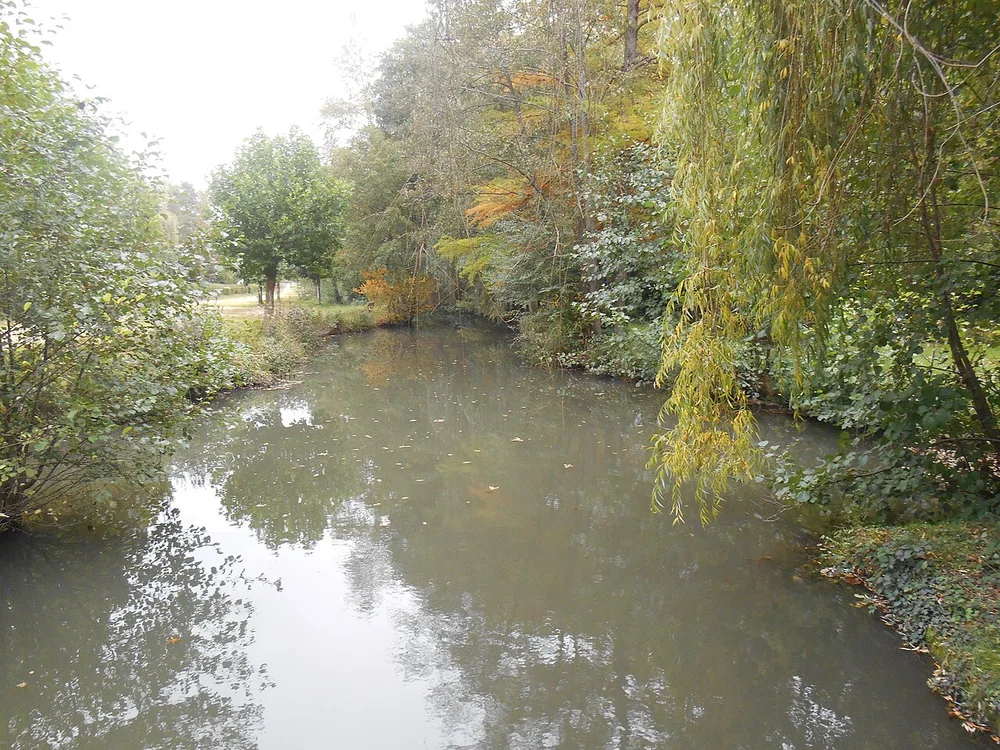 Le Bourillon en automne, à Marcilly-en-Villette